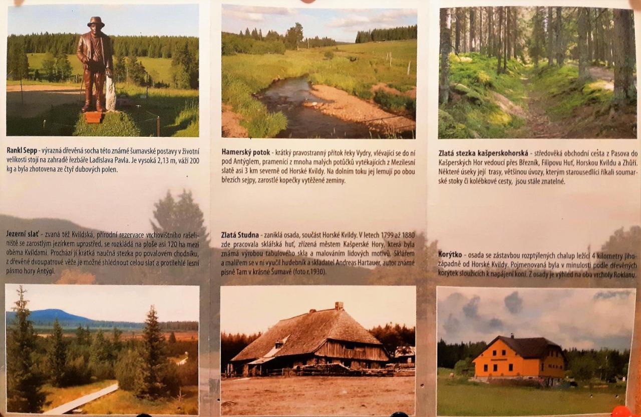 Horska Kvilda - Ubytovani U Chvalu Екстер'єр фото
